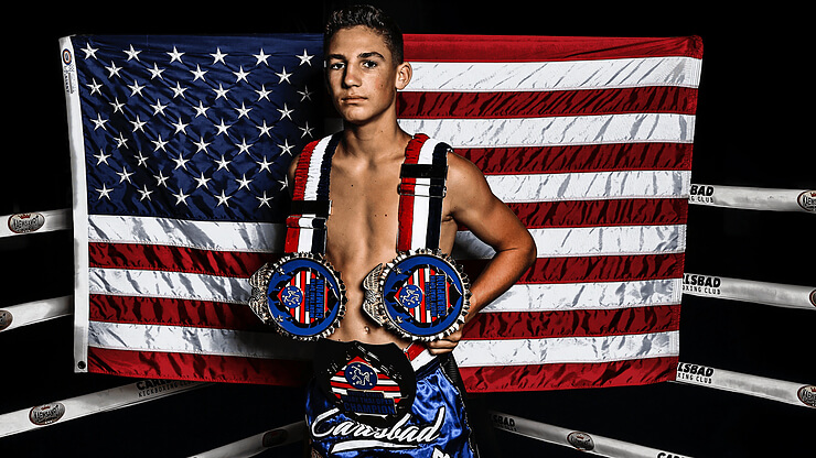 Carlsbad Kickboxing Club fighter Makes the USA Team.